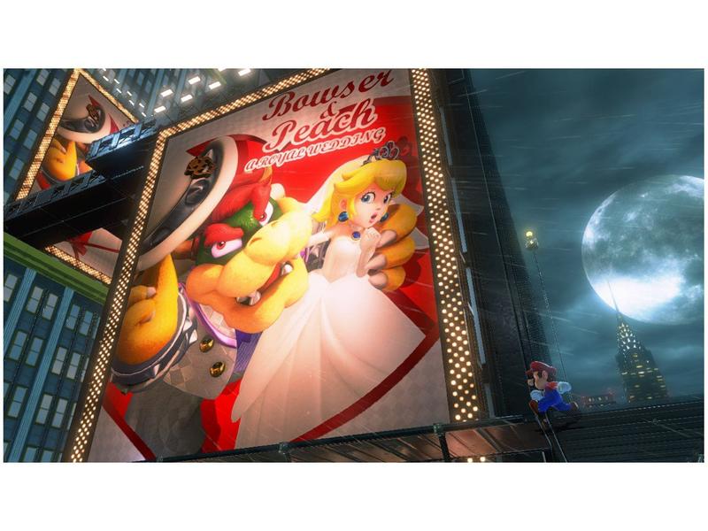 Jogo Super Mario Odyssey Nintendo Switch Mídia Física - Jogos de